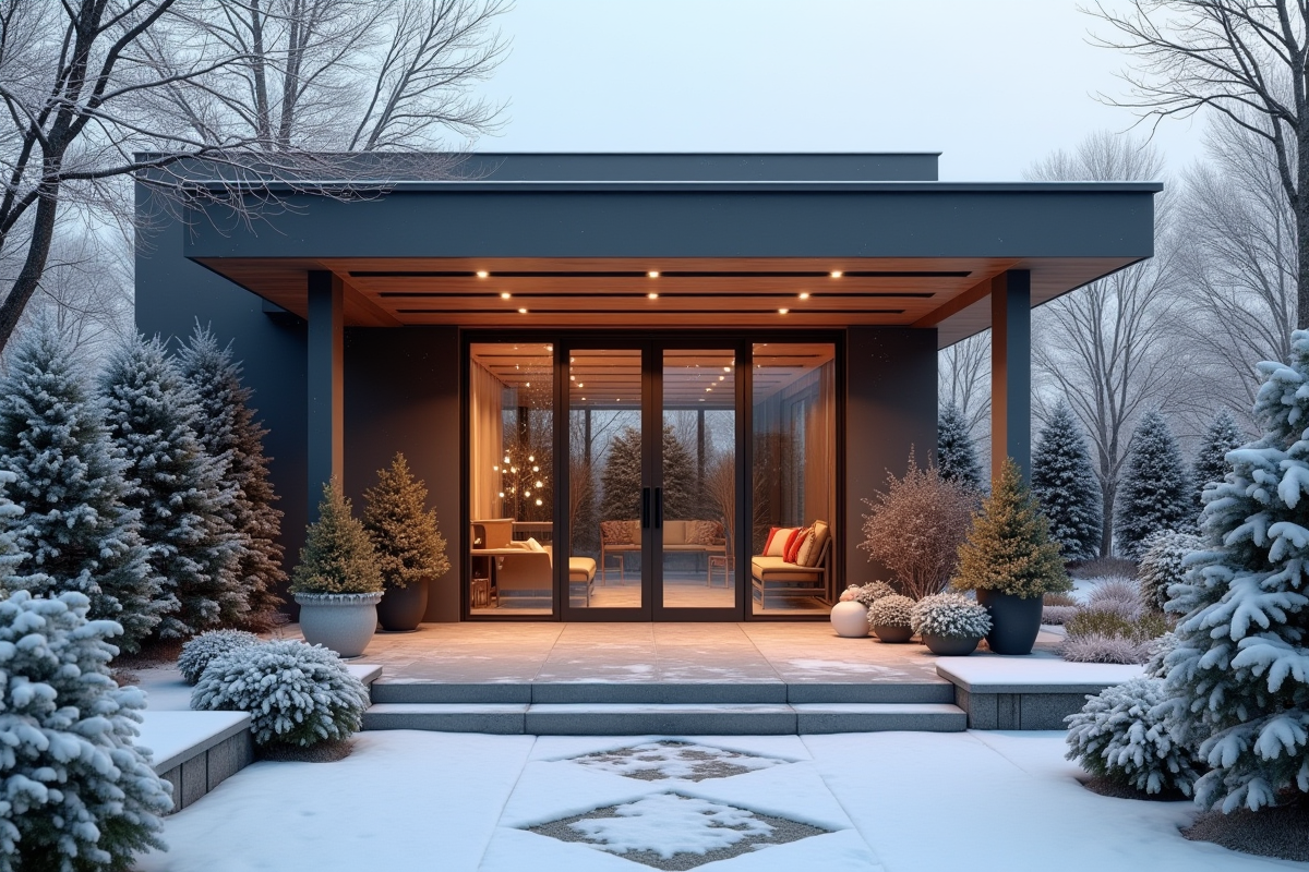 pergola hiver